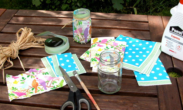 DIY - kreative - Vase oder Teelicht