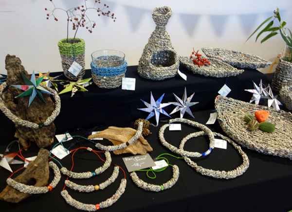 Upcycling auds Zeitungspapier